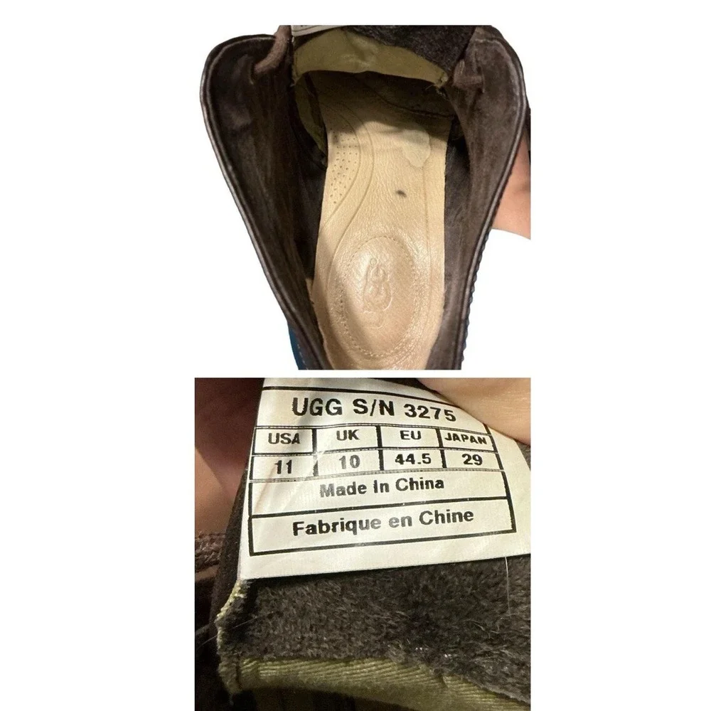 UGG‎ Men's Brown Boots Size 11 SKU 2805-men1